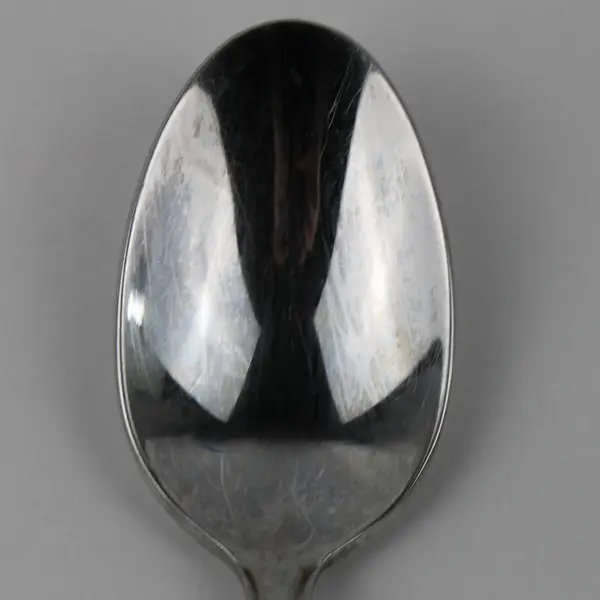 Oneida Silver Ottawa Pattern 18/10 Stainless Oval Shaped Soup Spoon 7.75" Good