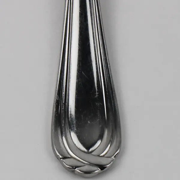 Oneida Silver Ottawa Pattern 18/10 Stainless Oval Shaped Soup Spoon 7.75" Good