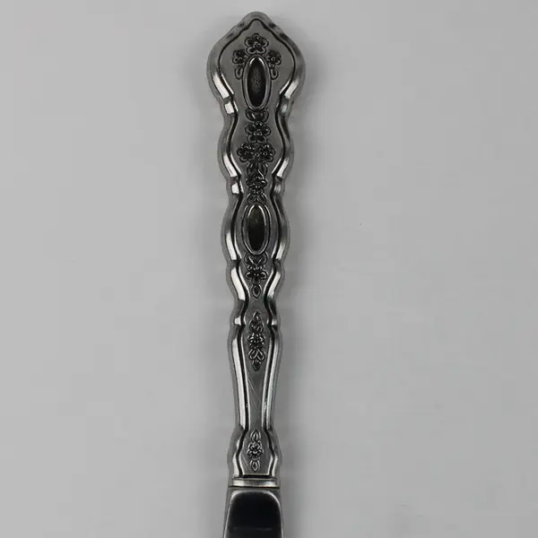 Oneida Silver Fantasy Pattern Stainless Dinner Knife 9" Long Rare