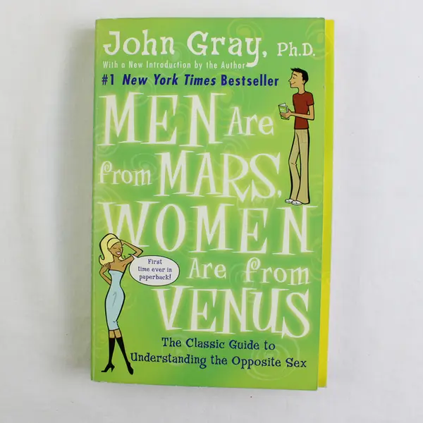 Men Are from Mars, Women Are from Venus SC Book, 1st Quill Ed. 2004