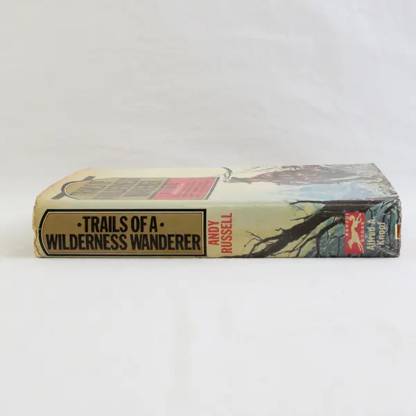 Vintage 1971 Trails of a Wilderness Wanderer HC/DJ Western