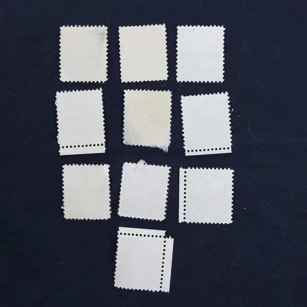 Lot Of 10 1/1.5/2/3/10/25c Stamps Used Presidential Prexies 1938