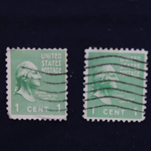Lot Of 10 1/1.5/2/3/10/25c Stamps Used Presidential Prexies 1938
