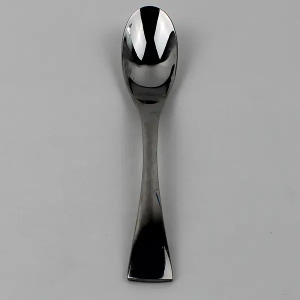 Oneida Silver Fluence Pattern Stainless Oval Soup Spoon 7.25" Long Good
