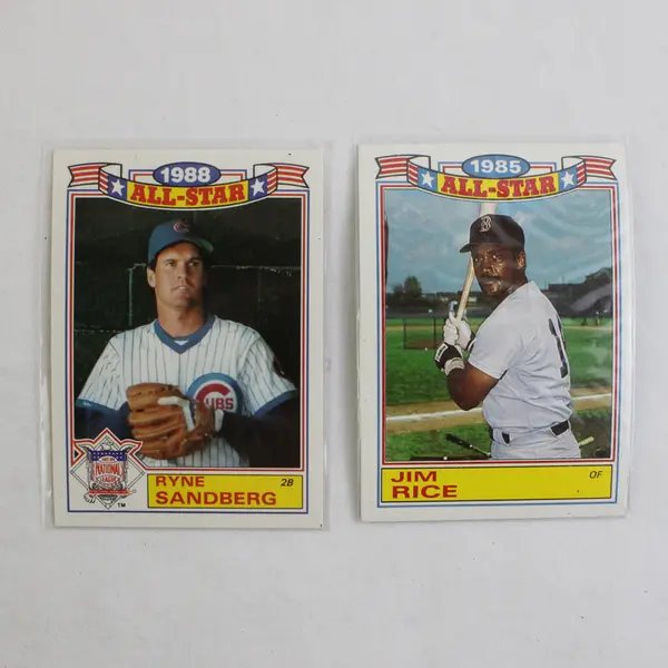 1980s MLB 5 Cards HOF MVP All-Star Topps