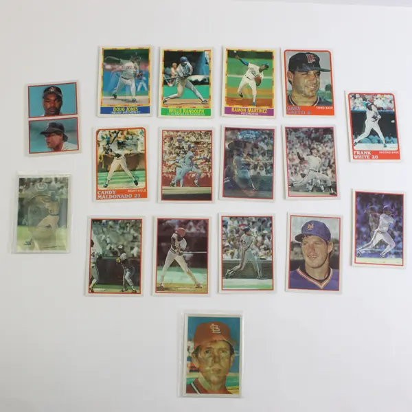 1980s Sportflics Lot of 17 Baseball Cards w/ Cal Ripken Holographic