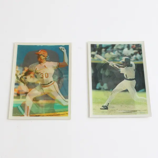 1980s Sportflics Lot of 17 Baseball Cards w/ Cal Ripken Holographic