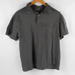 GoLite Solid Gray Polo Shirt Men's Size Medium