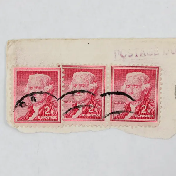 Lot Of 10 Presidential Prexies 2/5/6c Stamps Used On Paper Canceled 1938 