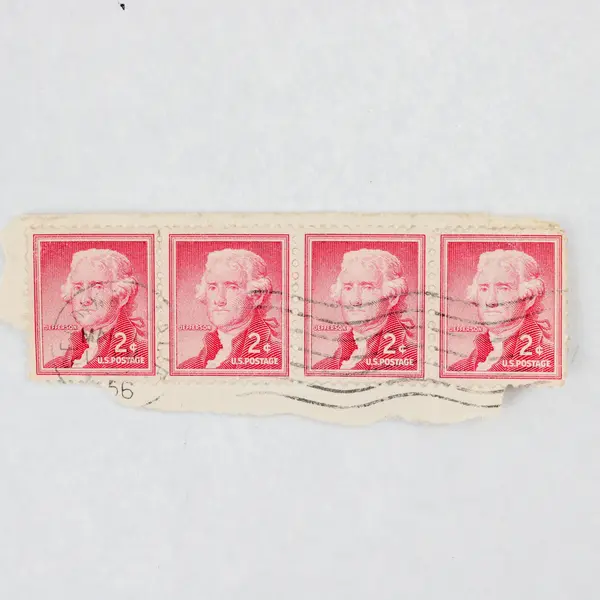 Lot Of 10 Presidential Prexies 2/5/6c Stamps Used On Paper Canceled 1938 