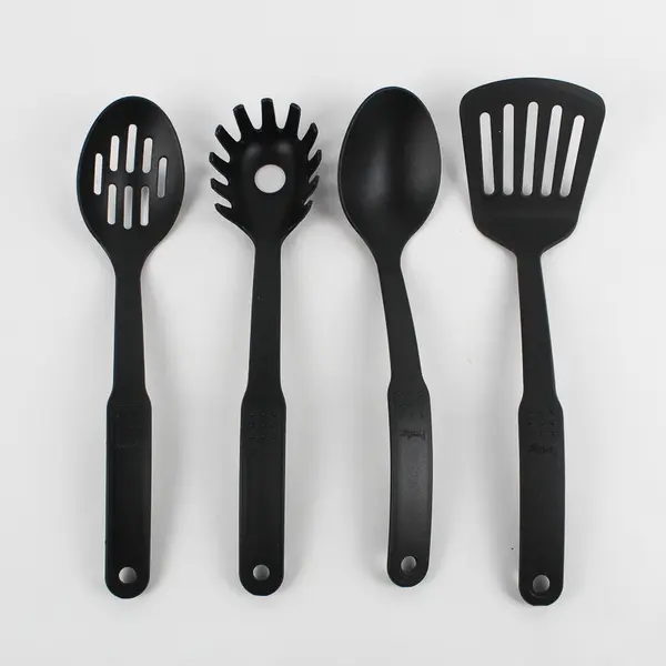 Set of 4 Prestige Black Nylon Cooking Serving Utensils