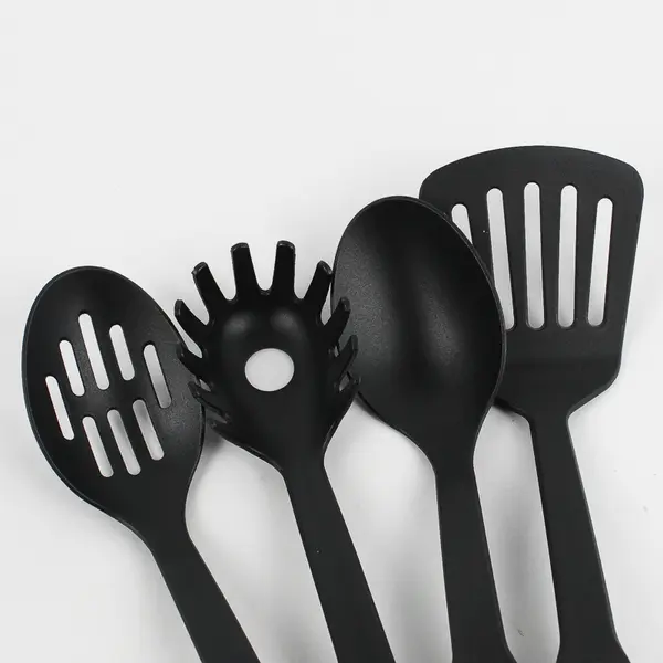 Set of 4 Prestige Black Nylon Cooking Serving Utensils