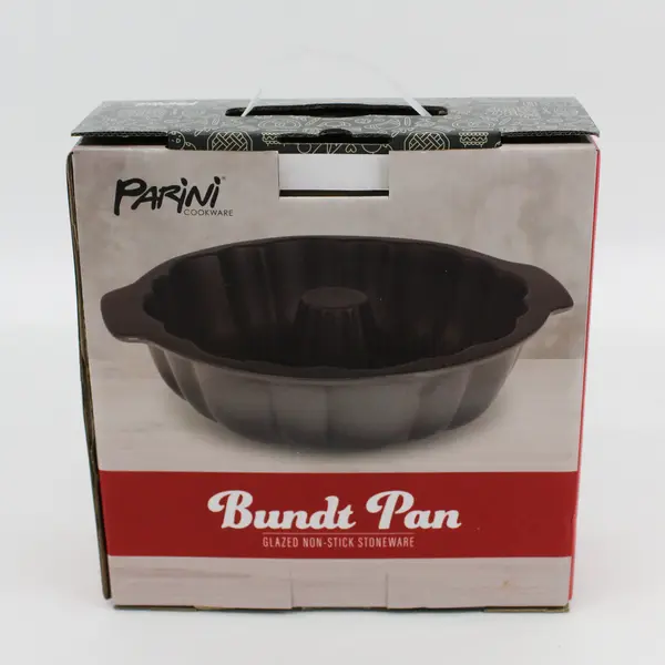 Parini Glazed Non-Stick Stoneware Bundt Pan