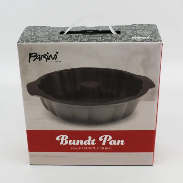 Parini Glazed Non-Stick Stoneware Bundt Pan