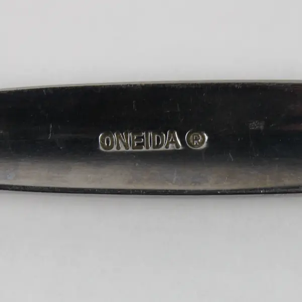 Oneida Silver Prescott Pattern Stainless Betty Crocker Serving Fork 8.5" Rare
