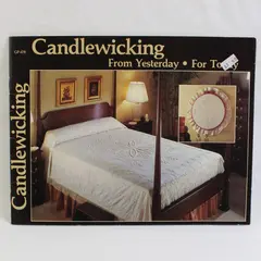 Vintage Candlewicking From Yesterday for Today Pattern Book 1983  GP-478