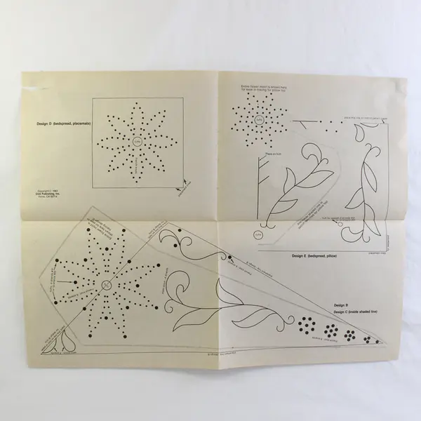 Vintage Candlewicking From Yesterday for Today Pattern Book 1983  GP-478