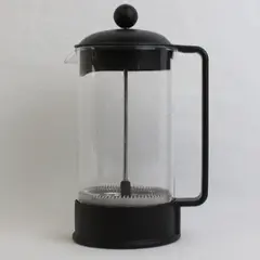 Bodum French Press Individual Size Coffee Press Tea Maker Glass Black Plunger