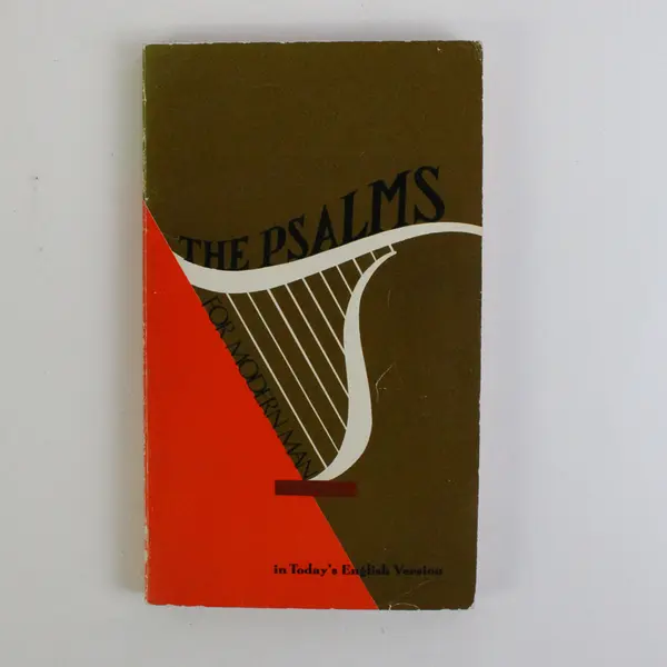 The Psalms For Modern Man 1970 Paperback Today's English Version Good