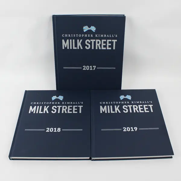 Lot of 3 Christopher Kimball's Milk Street 2017, 2018, 2019 Hardcover