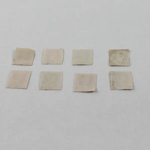 Lot Of 8 British India King George VI Service Stamps Used Canceled 1940s