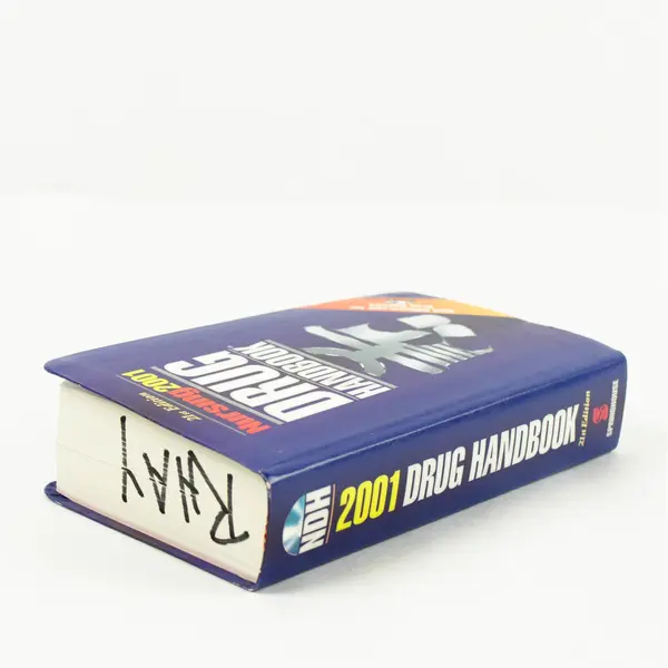 Nursing 2001 Drug Handbook 21st Edition With CD-ROM Paperback