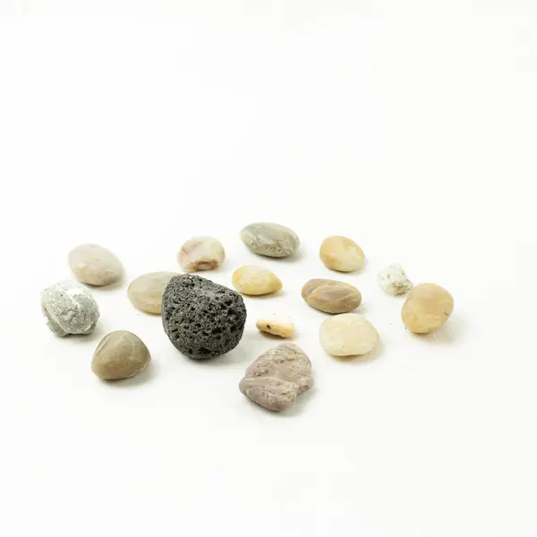 Lot of 15 Natural Rocks - Mixed Rocks for Crafts Display Collection