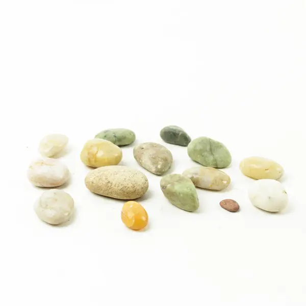Lot of 15 Natural Rocks- Mixed Rocks for Crafts Display Collection