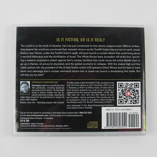 The Tehran Initiative By Joel C. Rosenberg (Audiobook, CDs, 6 Disc)