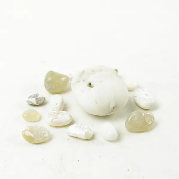 Lot of 15 Natural Rocks- Mixed Rocks for Crafts Display Collection