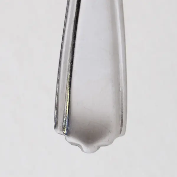 Lot of 2 Oneida Silver Greystoke Pattern Stainless 13% Chrome Teaspoons 6" Good