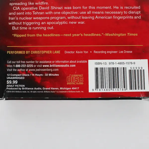 The Twelfth Imam By Joel C. Rosenberg (Audiobook, CDs, 12 Disc)