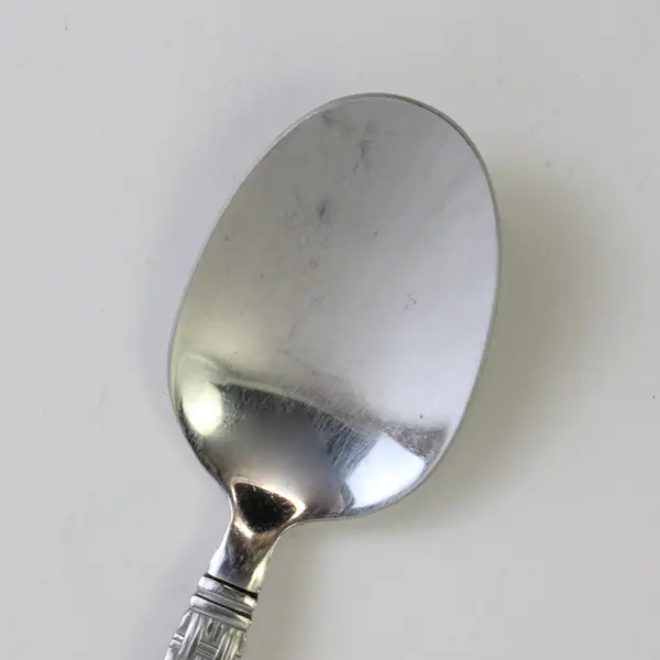 Joseph Abboud JAB6 Pattern 18/10 Stainless Oval Soup Spoon 7.5" Rare HTF