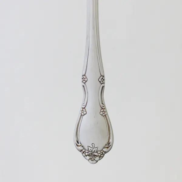 Royal Prestige by Oneida Silver OHS95 Pattern SS Cold Meat Serving Fork Rare 8.5