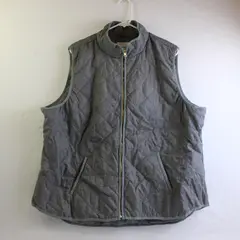 Old Navy Gray Quilted Full-Zip Vest Women's XXL