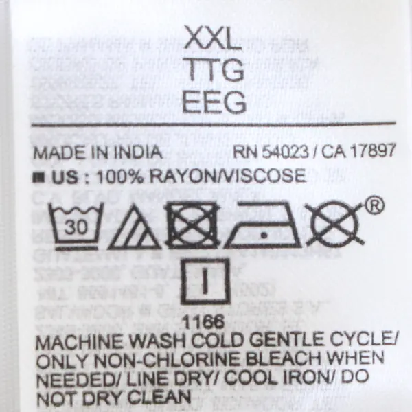 NWT Old Navy Yellow and Blue Tropical Leaf Pattern Button-Up Men's XXL