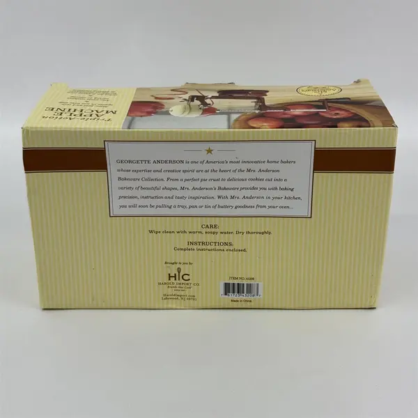 Harold Import Co. Mrs. Anderson's Triple Action Apple Machine