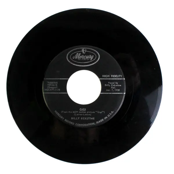 Billy Eckstine Gigi / Trust In Me 7" 45 RPM Single Mercury Records