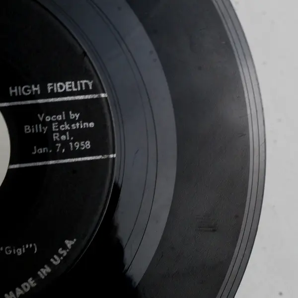 Billy Eckstine Gigi / Trust In Me 7" 45 RPM Single Mercury Records