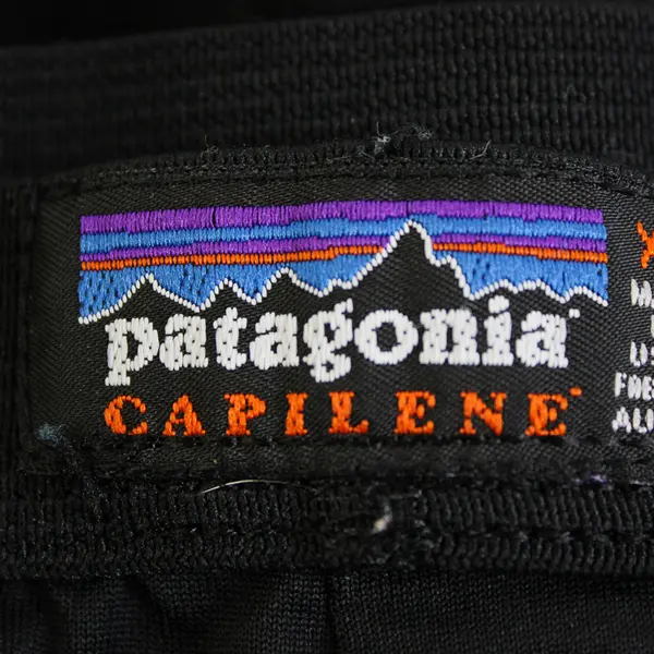Patagonia Capilene Black Base Layer Pants Women's XL