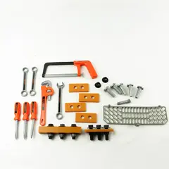 JAKKS Pacific Black + Decker Kids Play Tool Set Pretend Tools Preschool Toy 