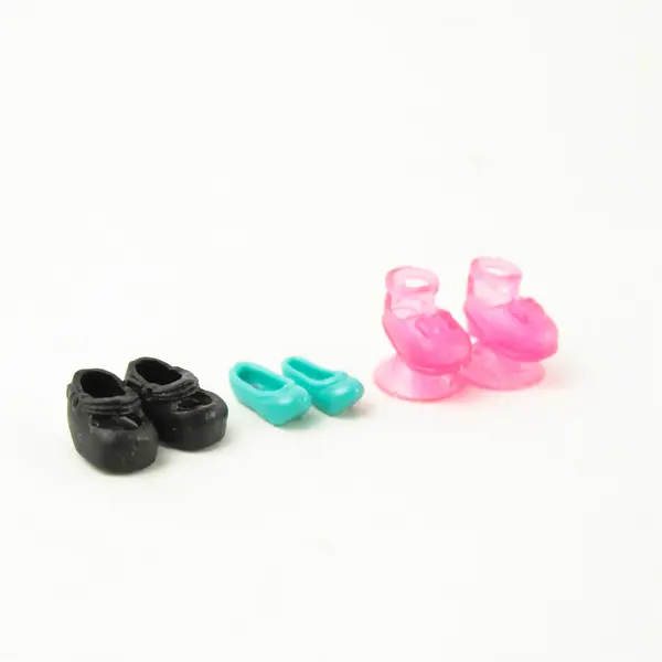 Lot of 2 Mini Dolls Polly Pocket & Barbie Mini Accessories