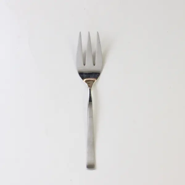 J A Henckels Metro Pattern 18/10 SS Med Cold Meat Serving Fork 8.5" Rare HTF