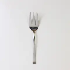J A Henckels Metro Pattern 18/10 SS Med Cold Meat Serving Fork 8.5" Rare HTF