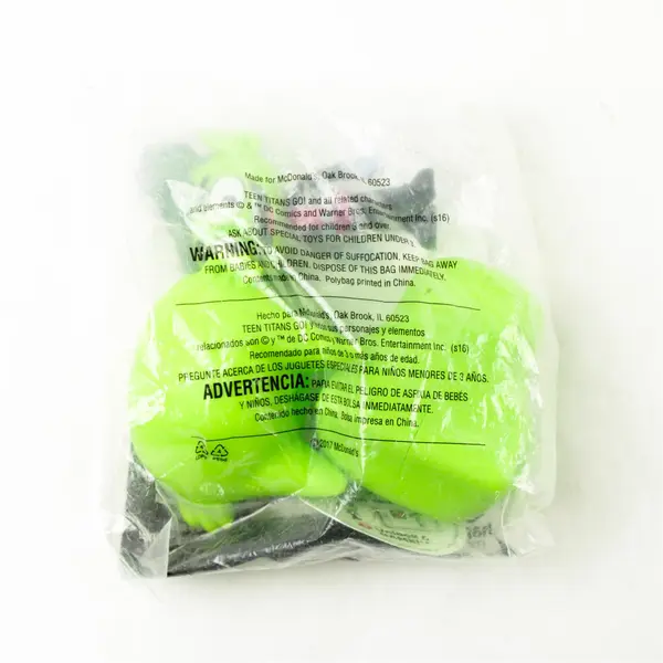 2017 McDonald's Happy Meal Teen Titans Go! Beast Boy Figure #2 DC Comics MIP