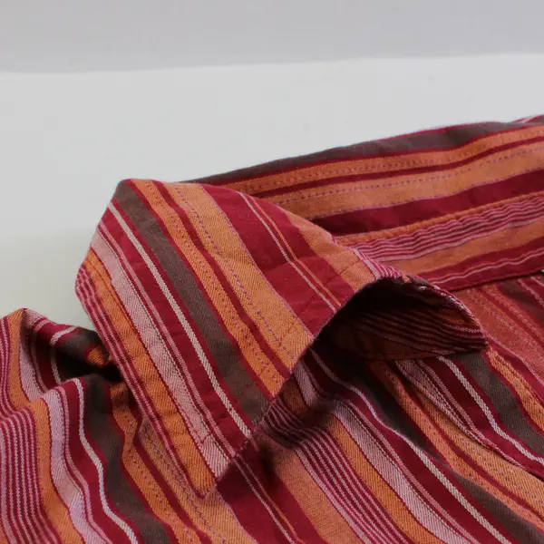 St. John's Bay Multicolor Striped Button-Front Vest Women's 1X