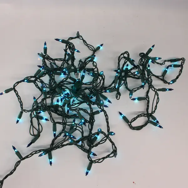 Strand of Beautiful Blue Christmas Lights Indoor & Outdoor AB03042929