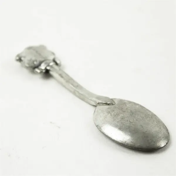 Seagull Pewter Bear Face Baby Spoon Collectible Keepsake