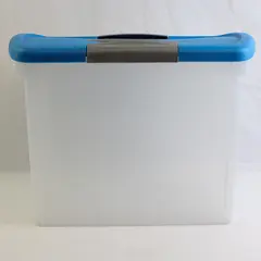 Sterilite Large EZ Carry ShowOffs Plastic Storage Container W/ Lid 11.5" Tall