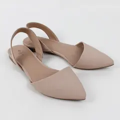 Call It Spring Light Pink Pippen Slingback Pointed Toe Sandals Women's 8